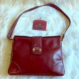 Etienne Aigner briefcase style purse